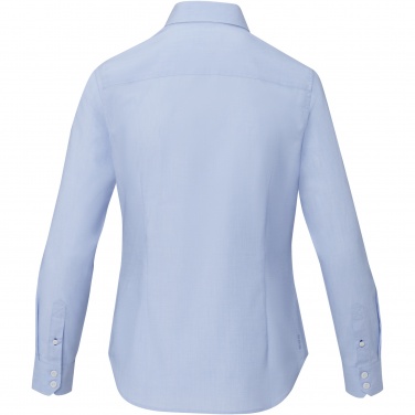 Logo trade promotional merchandise image of: Cuprite long sleeve women's organic shirt