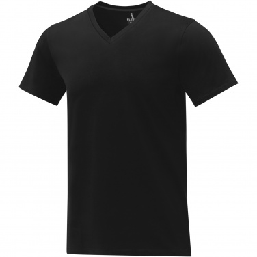 Logo trade promotional product photo of: Somoto short sleeve men's V-neck t-shirt 