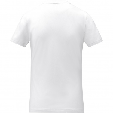Logo trade corporate gifts image of: Somoto short sleeve women's V-neck t-shirt 