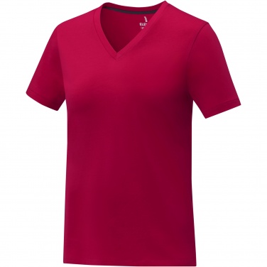Logotrade advertising products photo of: Somoto short sleeve women's V-neck t-shirt 