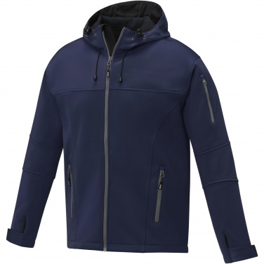 Logo trade corporate gifts picture of: Match men's softshell jacket