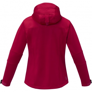 Logo trade promotional giveaways image of: Match women's softshell jacket