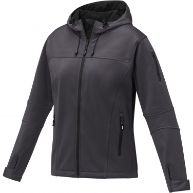 Logo trade promotional merchandise picture of: Match women's softshell jacket