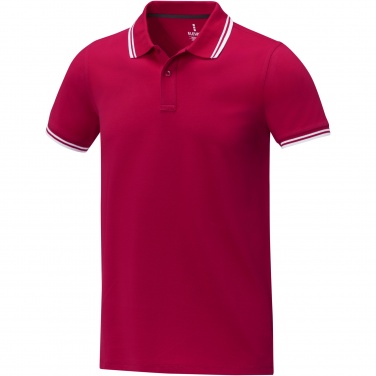 Logotrade promotional giveaway picture of: Amarago short sleeve men's tipping polo