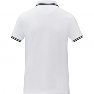 Logo trade promotional gift photo of: Amarago short sleeve women's tipping polo
