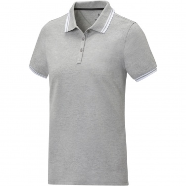 Logotrade business gifts photo of: Amarago short sleeve women's tipping polo