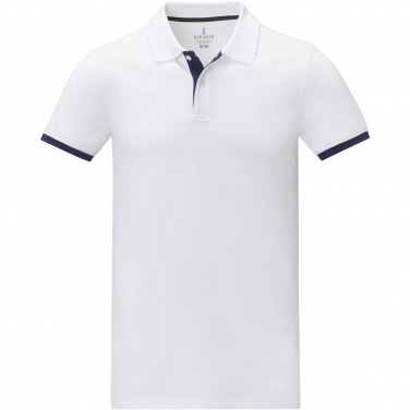 Logo trade promotional products picture of: Morgan short sleeve men's duotone polo