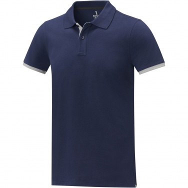 Logotrade promotional giveaways photo of: Morgan short sleeve men's duotone polo