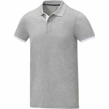 Logotrade business gifts photo of: Morgan short sleeve men's duotone polo