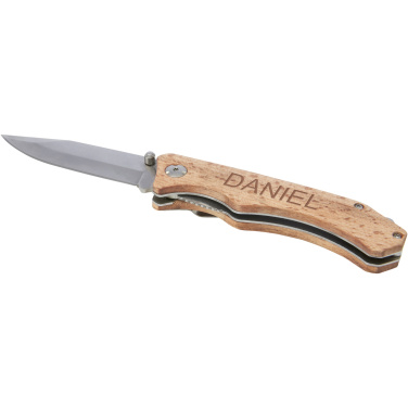 Logo trade promotional item photo of: Dave pocket knife with belt clip