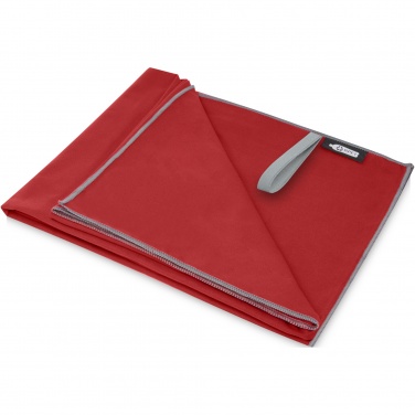Logo trade promotional products image of: Pieter recycled PET ultra lightweight and quick dry towel 130 x 80 cm