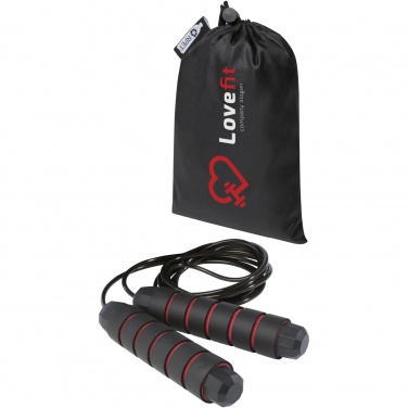 Logotrade promotional merchandise image of: Austin soft skipping rope in recycled PET pouch