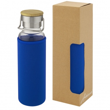 Logotrade promotional gift image of: Thor 660 ml glass bottle with neoprene sleeve
