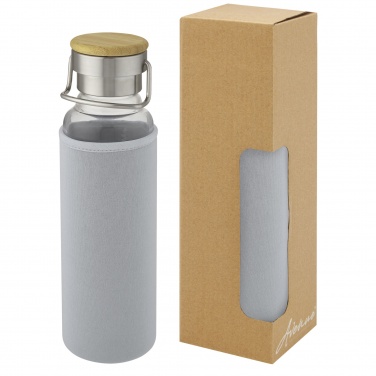 Logo trade promotional giveaways picture of: Thor 660 ml glass bottle with neoprene sleeve