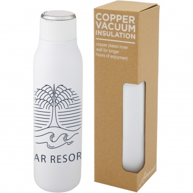 Logotrade promotional items photo of: Marka 600 ml copper vacuum insulated bottle with metal loop