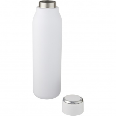 Logo trade promotional gifts image of: Marka 600 ml copper vacuum insulated bottle with metal loop