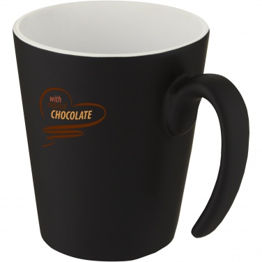 Logotrade promotional item picture of: Oli 360 ml ceramic mug with handle