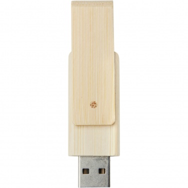 Logotrade promotional product picture of: Rotate 16GB bamboo USB flash drive