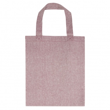 Logotrade promotional gift image of: Pheebs 150 g/m² recycled gusset tote bag 13L