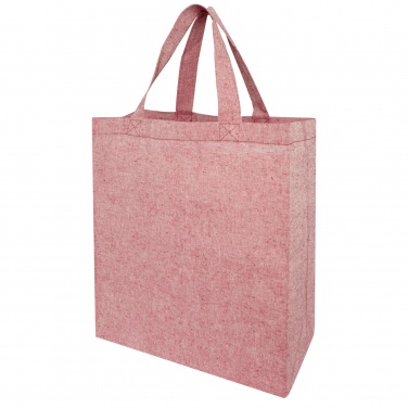 Logotrade promotional product picture of: Pheebs 150 g/m² recycled gusset tote bag 13L