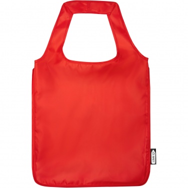Logo trade business gifts image of: Ash RPET large foldable tote bag 14L
