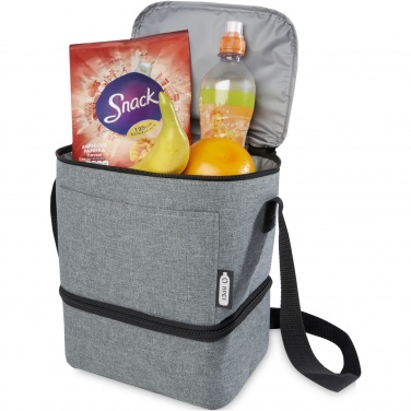 Logotrade promotional products photo of: Tundra 9-can GRS RPET lunch cooler bag 9L