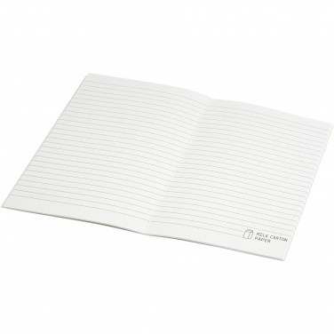 Logotrade promotional gift picture of: Dairy Dream A5 size reference recycled milk cartons cahier notebook