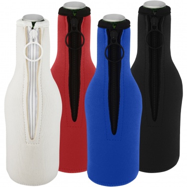 Logo trade promotional gift photo of: Fris recycled neoprene bottle sleeve holder