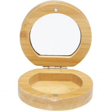 Logotrade promotional gifts photo of: Afrodit bamboo pocket mirror