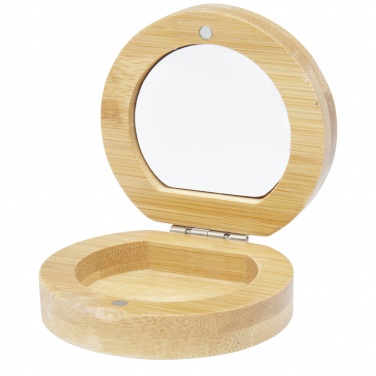Logotrade advertising product image of: Afrodit bamboo pocket mirror