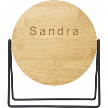 Logotrade business gift image of: Hyrra bamboo standing mirror