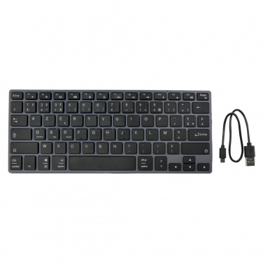 Logo trade promotional giveaways picture of: Hybrid performance Bluetooth keyboard - AZERTY
