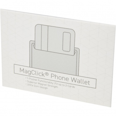 Logo trade promotional item photo of: Magclick phone wallet