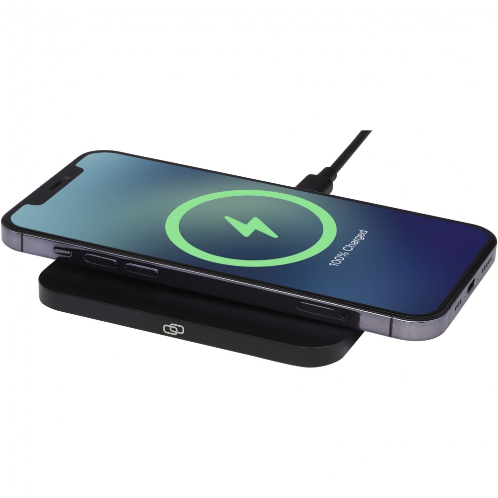 Logotrade corporate gift picture of: Hybrid 15W premium wireless charging pad