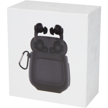 Logotrade corporate gift picture of: Remix auto pair True Wireless earbuds and speaker