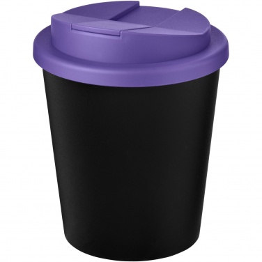 Logo trade promotional items image of: Americano® Espresso Eco 250 ml recycled tumbler with spill-proof lid