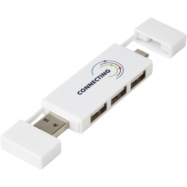 Logo trade promotional merchandise photo of: Mulan dual USB 2.0 hub