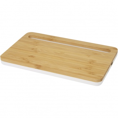 Logotrade promotional giveaway image of: Medake 10W bamboo wireless charger