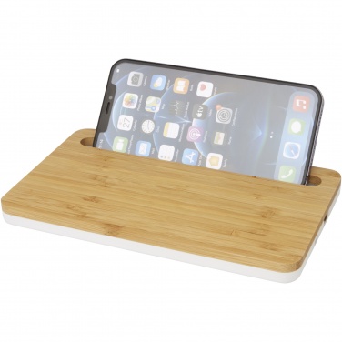 Logotrade promotional items photo of: Medake 10W bamboo wireless charger