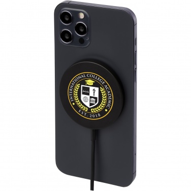 Logo trade promotional gifts image of: Magclick 15W aluminium wireless charger