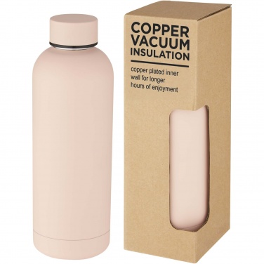 Logo trade promotional giveaway photo of: Spring 500 ml copper vacuum insulated bottle