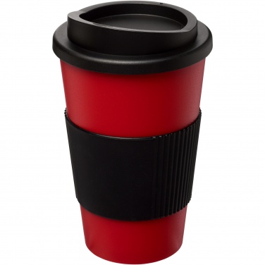 Logotrade advertising product image of: Americano® 350 ml insulated tumbler with grip