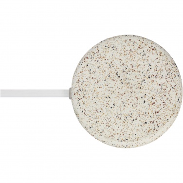 Logo trade business gift photo of: Terrazzo 10W wireless bamboo charging pad
