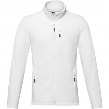Logotrade promotional product image of: Amber men's GRS recycled full zip fleece jacket