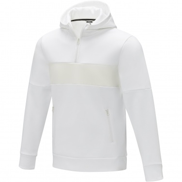 Logotrade advertising products photo of: Sayan men's half zip anorak hooded sweater