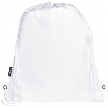 Logo trade business gift photo of: Adventure recycled insulated drawstring bag 9L
