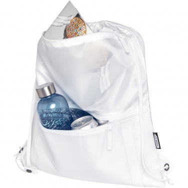 Logotrade promotional giveaway image of: Adventure recycled insulated drawstring bag 9L