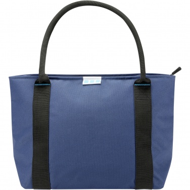 Logotrade advertising products photo of: REPREVE® Our Ocean™ 12-can GRS RPET cooler tote bag 11L