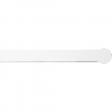 Logo trade promotional giveaways image of: Tait 30cm circle-shaped recycled plastic ruler