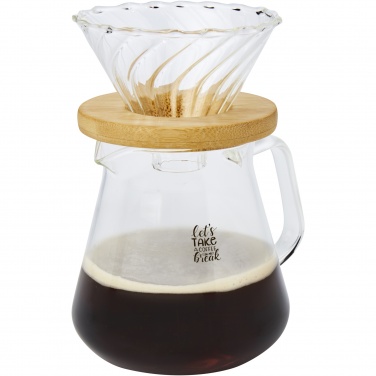 Logo trade business gift photo of: Geis 500 ml glass coffee maker